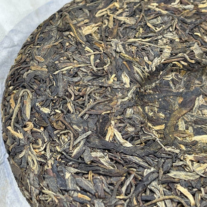 Pu'er tea, 2021, Niuqi Chongtian Niuqi Tianchong, 357 grams, raw
