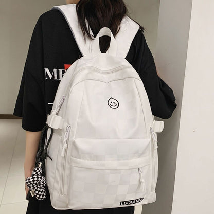 Women School Bag Girl Travel Laptop Student Backpack Book Bags Ladies Packet