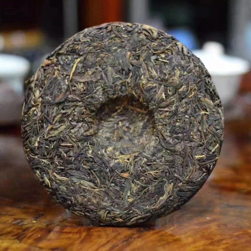 357g Yunnan Old Raw Pu'er Cake Tea 2010 Jiamu Aged Pu-erh Raw Tea Puerh Cake Tea