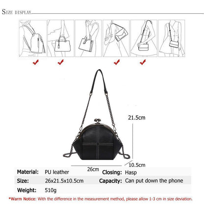 Ladies Shoulder Bag PU Leather Women Messenger Bags Women's Wallet