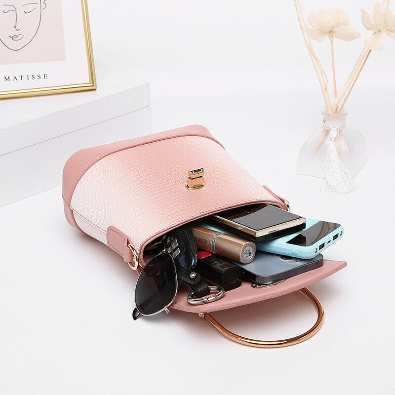 Lady Leather Handbags Shoulder Messenger Satchel Tote Crossbody Bags Purse