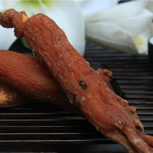 500g, Asian Panax Korean Red Ginseng Root,Chinese Herbal 5-6 years free shipping
