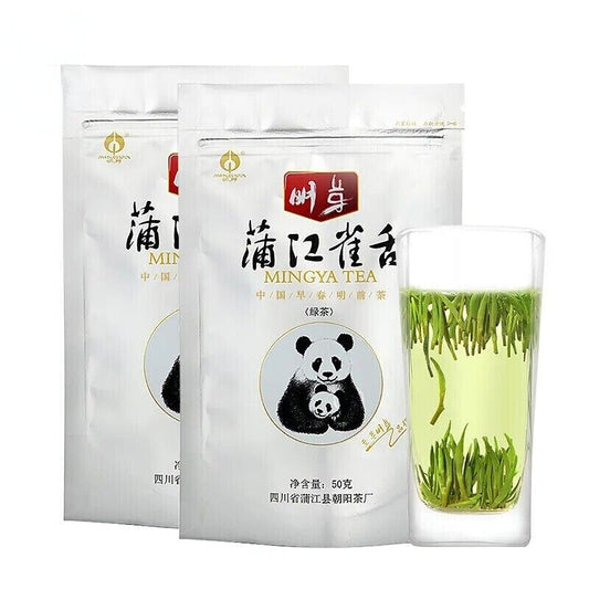 Jin Tan Que She Hand Picked Sparrow Tongue gift box New 50g China Green Tea