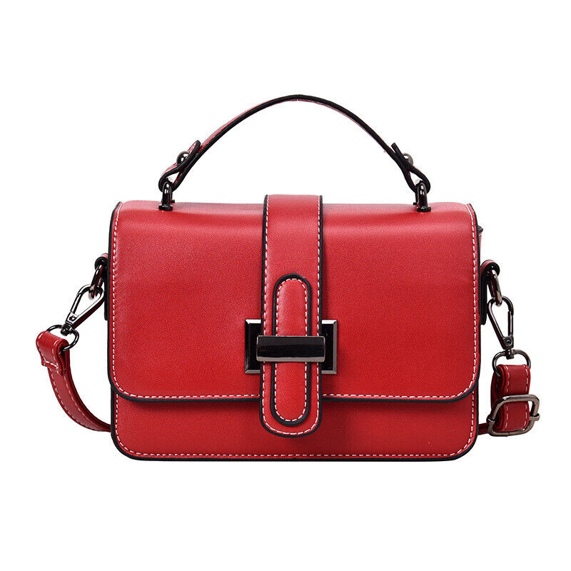 Women's Ladies Faux leather Travel Shopping Bag Purse Handbag Tote Shoulder Bag