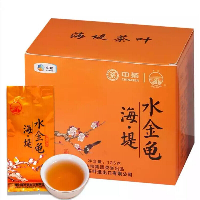 Sea Dyke Brand Shui Jin Gui Fujian Wuyi Mountain Rock Oolong Tea 125g