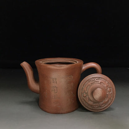 vintage chinese yixing purple clay teapot zisha ceremony teaware collection rare