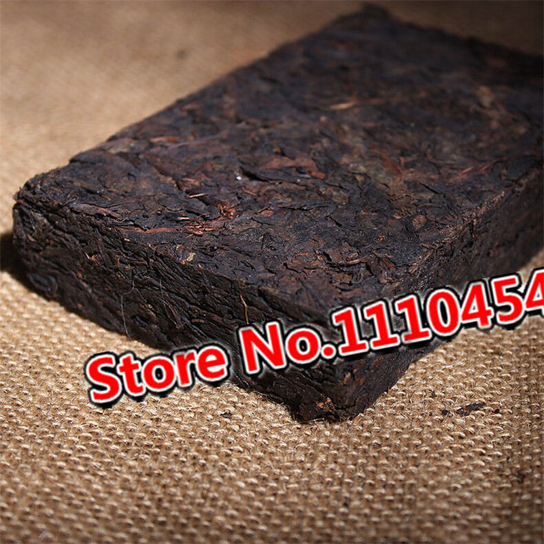200g Premium Ripe Pu er China Puerh Tea Brick Fermented Ancient Pu-erh Tree