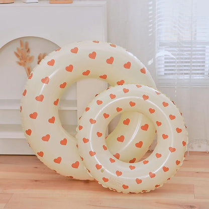 Pvc Inflatable Swimming Ring For Children Adult Swimming Laps Pool Floater Water