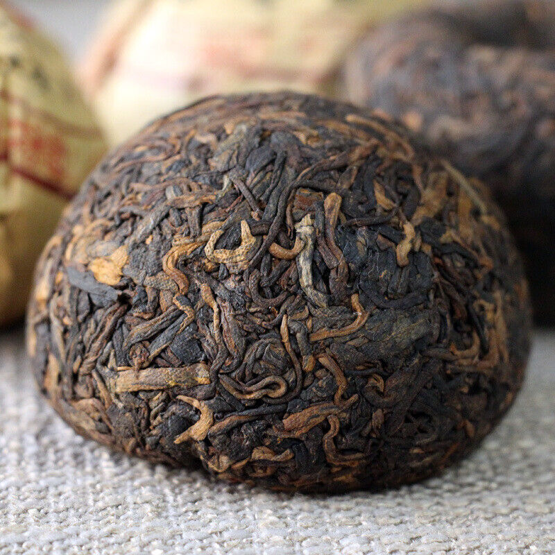 100g Yunnan Phoenix Tuocha Pu'er ripe tea Golden Bud Tuo black tea leaves