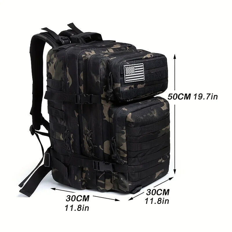 Camouflage Backpack Tactical backpack Travel Bag Outdoor Hiking Mountaineering