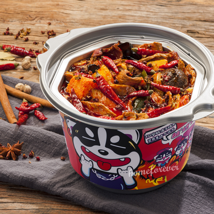 Hot pot Organic self heating instant box 自嗨锅麻辣牛肉懒人自热小微火锅