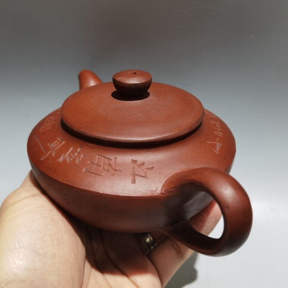 Vintage Chinese Yixing Purple Clay Teapot Zisha Ceremony Fashion Gift Teaware