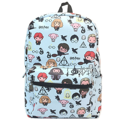 Harry Potter Backpack Gryffindor White Laptop Shoulder Bag Bioworld Hermione