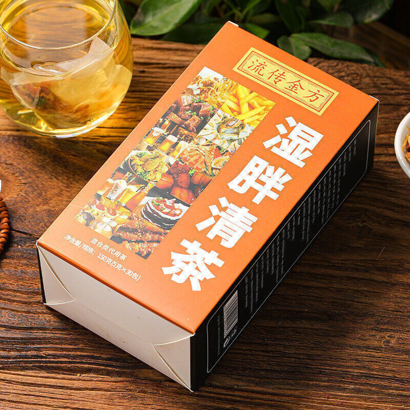 流传金方湿眫清茶 The Golden Formula For Wet And Clear Tea 袋泡茶非湿胖清茶