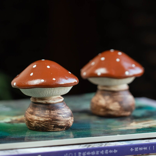 Purple Clay Tea Pet Simulated Mushroom Tea Accessories from YiXing