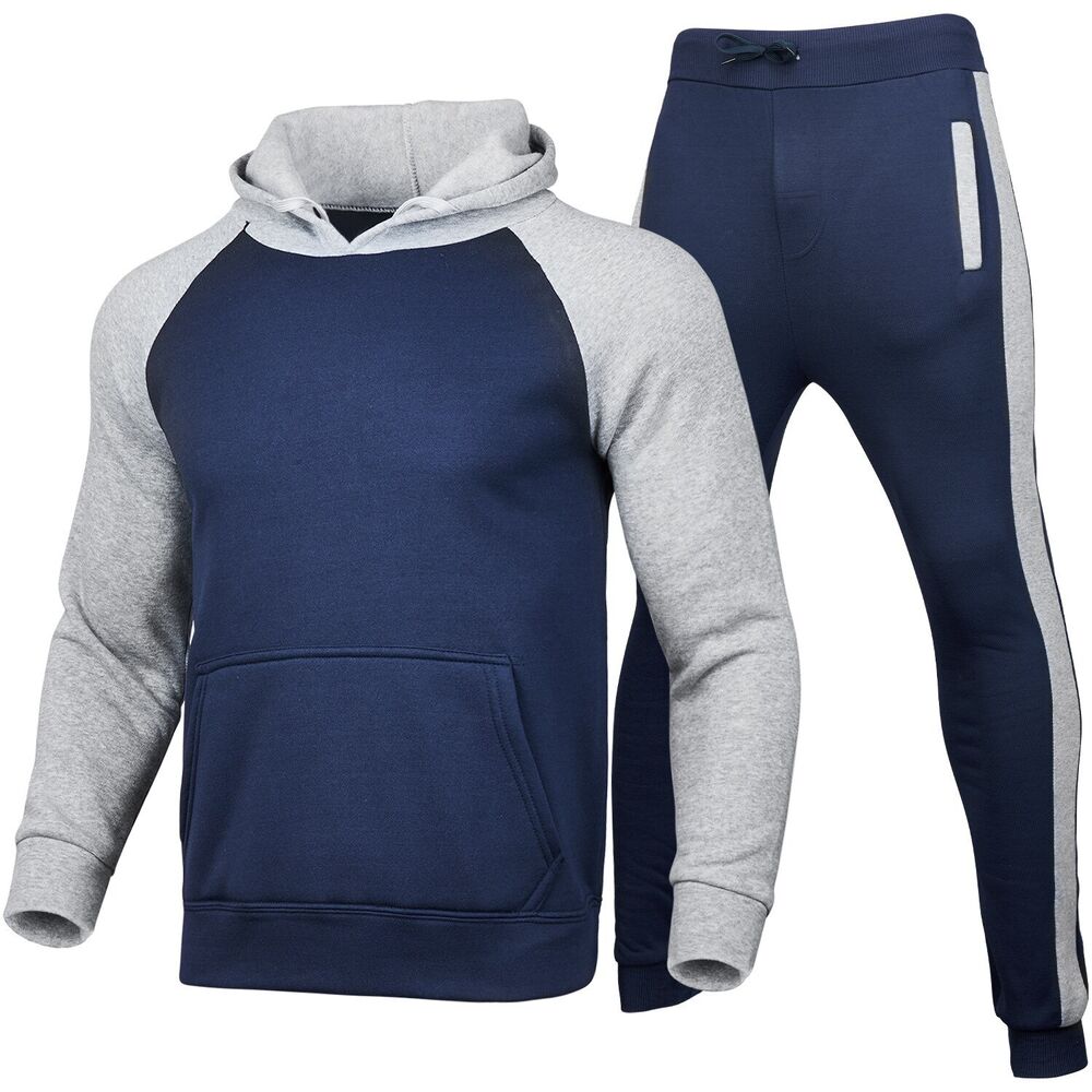 Pants Men's Set Spring and Autumn New Pure Color Leisure Sports Men