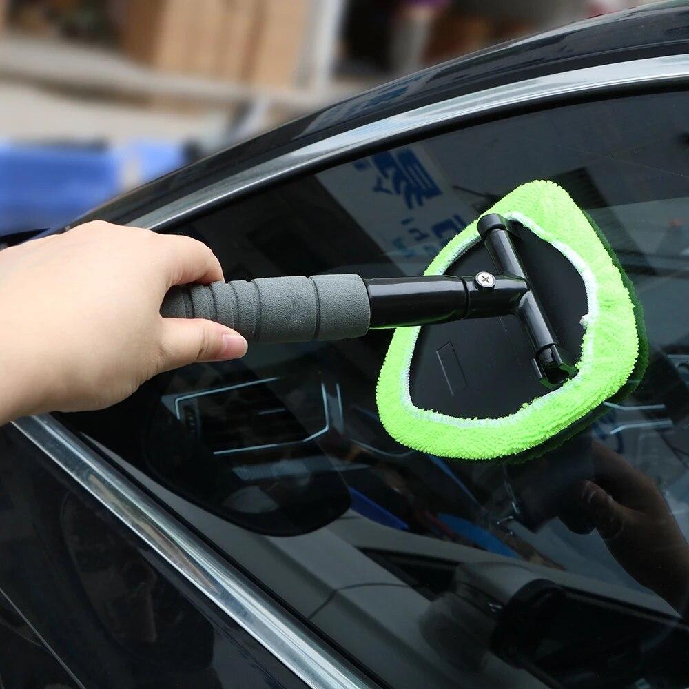 Windshield Cleaner Wand Microfiber Car Inside Window Cleaning Tool Anti Fog*