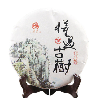 357g 2020 Dong Guo Aged Tree Raw Puer Tea Old Raw Materials Shen Puer Tea