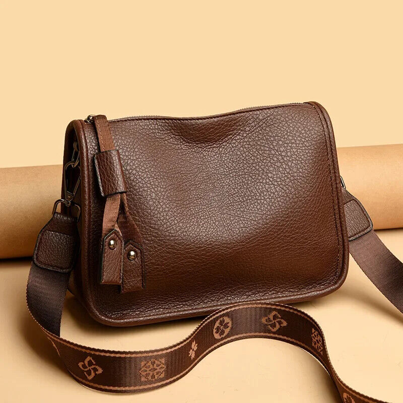 Women Tote Bag Cowhide Ladies Shoulder Crossbody Bags 2024 Fashion Female