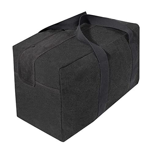 Rothco Canvas Parachute Cargo Bag Extra Large Travel One Size, Charcoal Grey