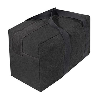 Rothco Canvas Parachute Cargo Bag Extra Large Travel One Size, Charcoal Grey