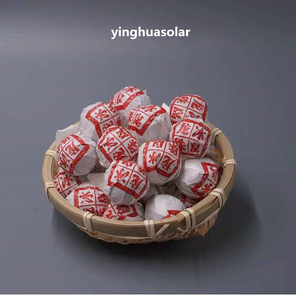 冰岛五寨冰岛龙珠古树普洱茶bingdao Pu'er Tea小沱茶 生普洱早春小粒装云南茶叶 Natural Health China Tea 柔香清甜天然健康