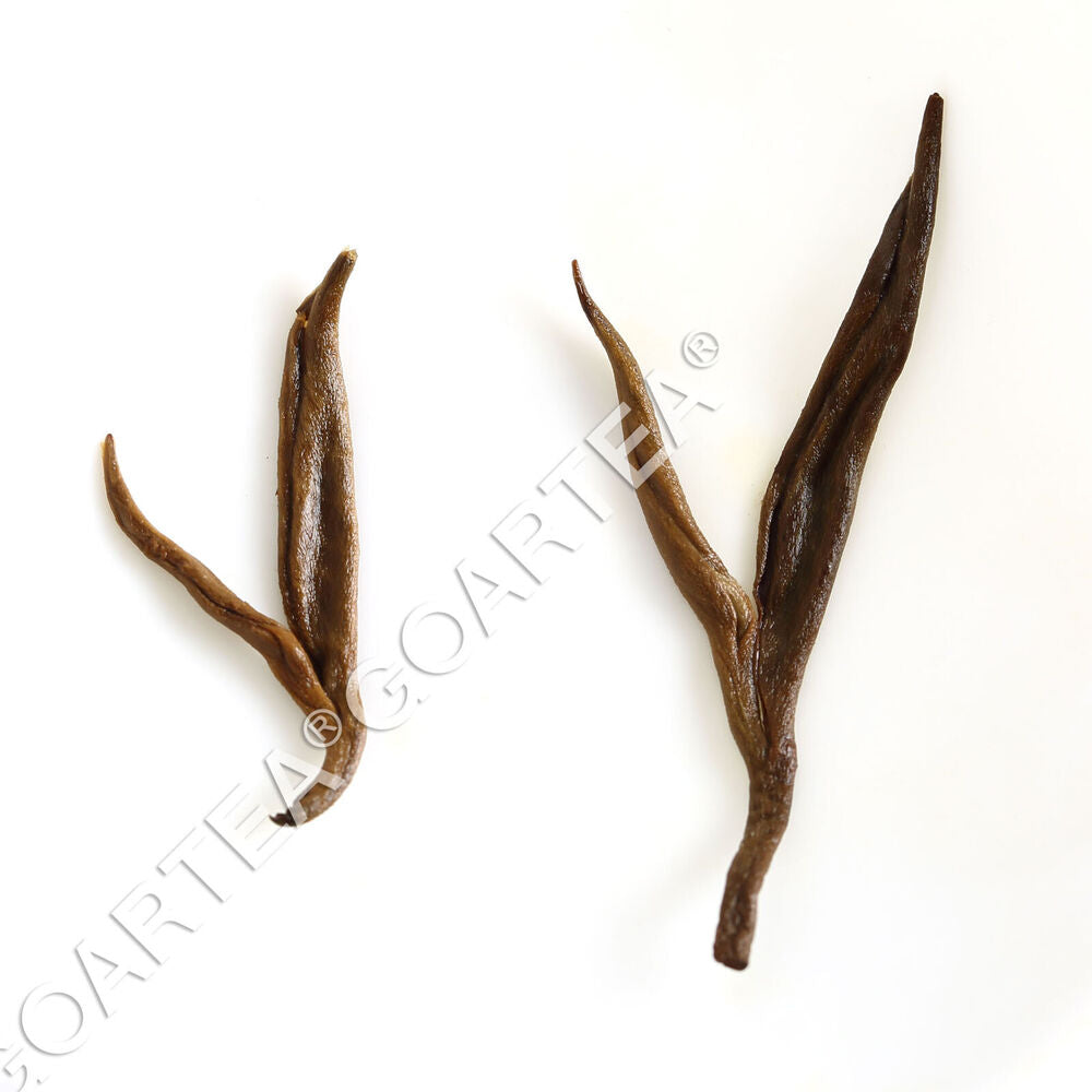 HELLOYOUNG 100g Supreme Yunnan Black Tea Fengqing Dian Hong Snail Golden Buds