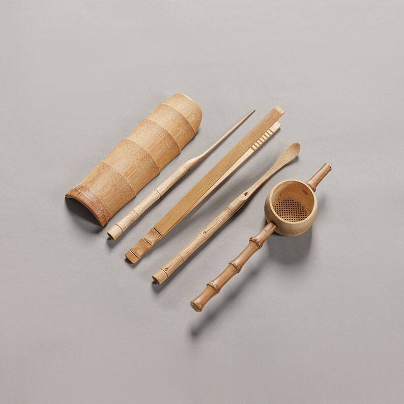 Natural Bamboo Tea Ceremony Accessories|Tea Accessories