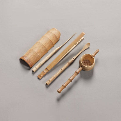 Natural Bamboo Tea Ceremony Accessories|Tea Accessories