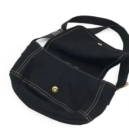 Canvas Preppy Style Messager Handbags Single Shoulder Crossbody Bag 30*20*15 CM