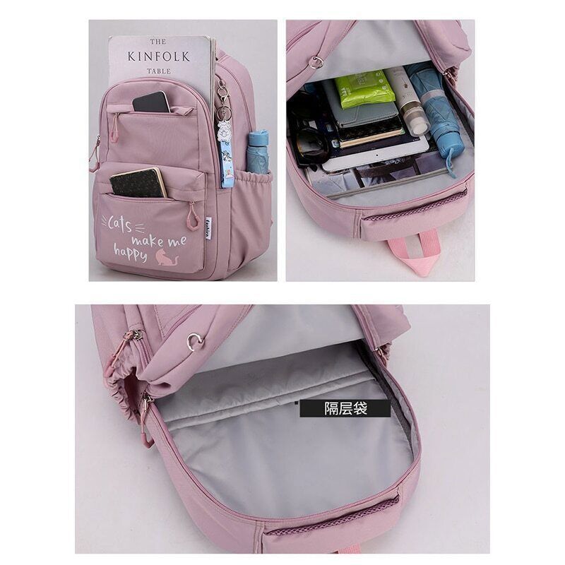 Girls School Bags Teenagers Student Primary School Backpack Kids College Style