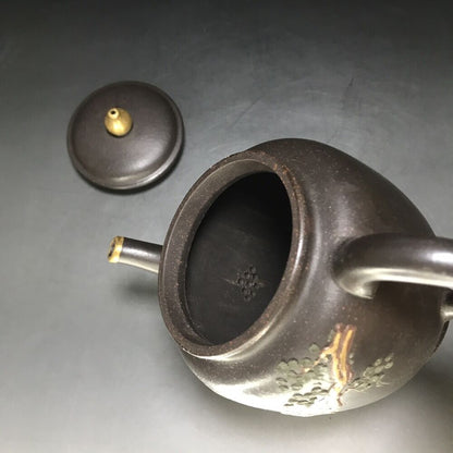 vintage chinese yixing purple clay teapot zisha ceremony teaware collection rare