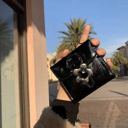 Women Purse PU Leather Wallet Ladies Mini Purses Short Wallets Bag