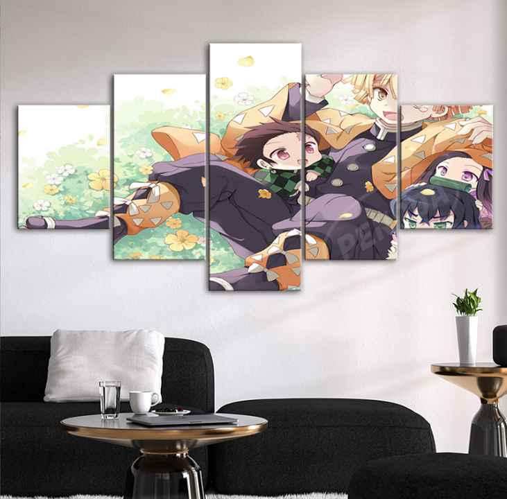 5 animation HD spray painting canvas painting oil painting 243453#