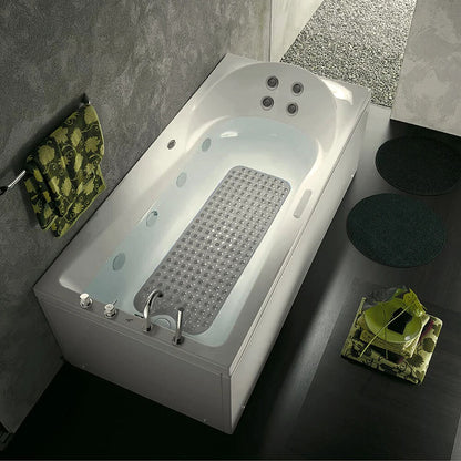 Bathtub Mats PVC Large Bathroom Safety Shower Non-Slip Suction Cups Pad 40x100cm