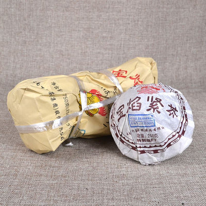 2012 Xiaguan Tuo Tea FT Baoyan Tight Tea Mushroom Tuocha Cooked Tea 250g Ripe