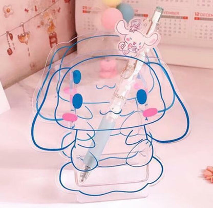 Cute Cinnamoroll Desk Student Kids Pencil Pen Holder Pencil Cup Pen Organizer