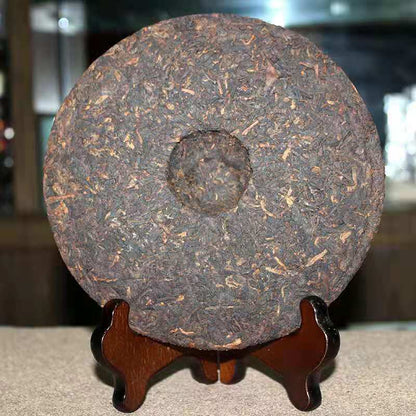 1998 Yellow Label CNNP Zhong Cha Yunnan Chitsu Pingcha Ripe Puer Pu'er Tea 357g