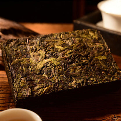 500g Yunnan Old Pu-Erh Tea Premium Ancient Tree Big Leaf Cha Tea Brick Green Tea