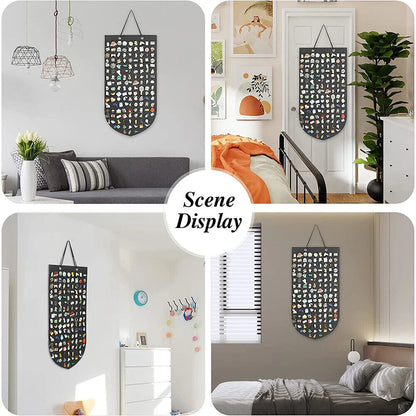 Hanging Brooch Pins Organizers Velvet Badges Buttons Lapel Board Storage Display