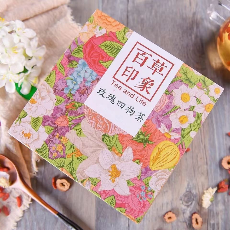 150g Gouqi Rose Red Date Chrysanthemum Herbal Flower Tea Chinese Herb Flower Tea
