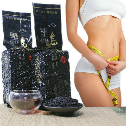 Chinese Black Oolong Tea Charcoal Roasted Weight Loss Tea Weight Loss Fat Burning -