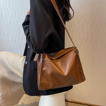 Shoulder Bag Big Bag Pillow Bag Leather Women Bag Ladies Messenger Bag
