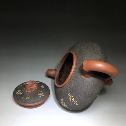 vintage chinese yixing purple clay teapot zisha ceremony teaware collection rare