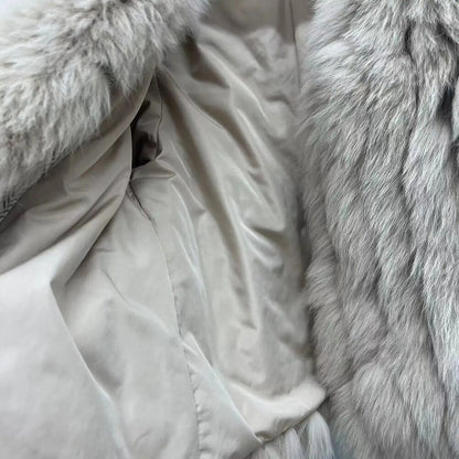 Fur Coat Women 2023 Winter Real Fur Coat Female Fashion Warm Outerwear