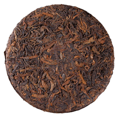 100g Small Yunnan Ripe Pu-erh Tea Cake Golden Bud Collection Puerh Tea Black Tea