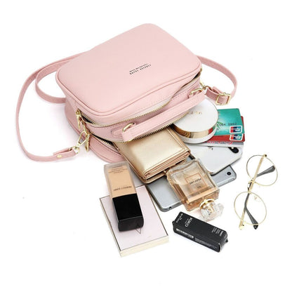 Crossbody Bags Women PU Leather Shoulder Bag Bags Fashion Women Wallet HandBags