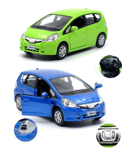 1:36 Honda Jazz Fit Diecast Model Car Alloy Toy Vehicle Collection Kids Gift