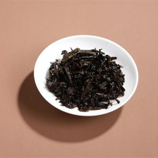 357g Ripe Pu-erh Tea Cake Old Ban Zhang Tea Ancient Cooked Puerh Trees Black Tea