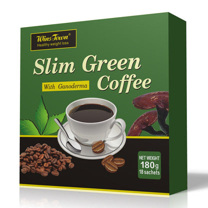 Slim Diet Green Weight Loss Coffee Slimming Instant Coffee 10g*18bags